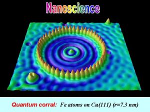 Quantum corral