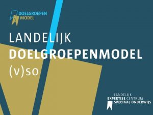 Landelijke doelgroepenmodel