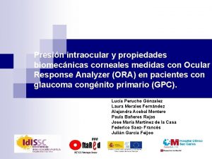 Glaucoma congenito