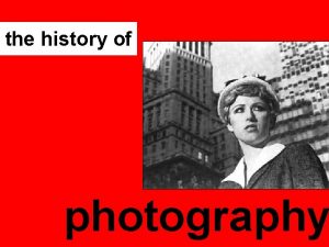 the history of photography photographs preserve personal memories