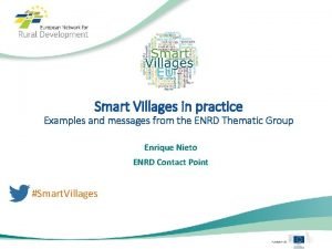 Smart village examples