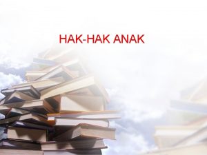 HAKHAK ANAK UUD 45 PASAL 27 AYAT 1