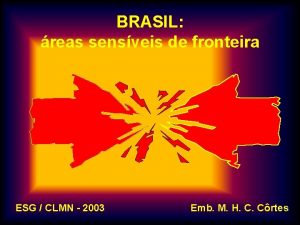 mhcc BRASIL reas sensveis de fronteira ESG CLMN