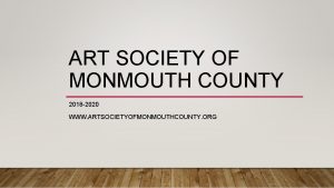 Art society of monmouth county