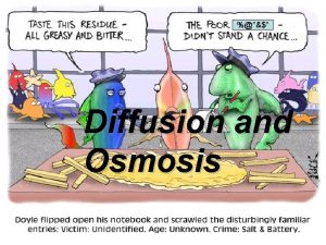 Osmosis lesson