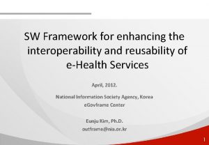 Sw framework