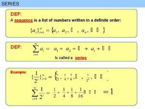 Telescoping sum