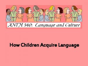 Innateness theory of language acquisition
