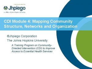 CDI Module 4 Mapping Community Structure Networks and