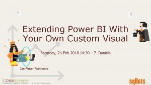 Power bi custom visuals development