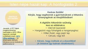 Isten npe hazt kap A honfoglals 2 DIGITLIS