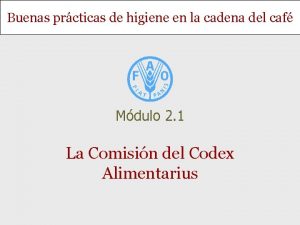 Normas verticales y horizontales del codex alimentarius