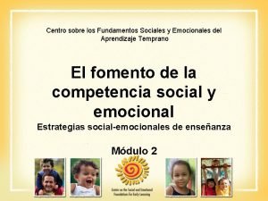 Centro sobre los Fundamentos Sociales y Emocionales del