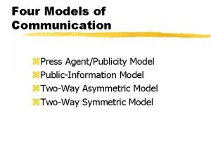 Two-way asymmetric model