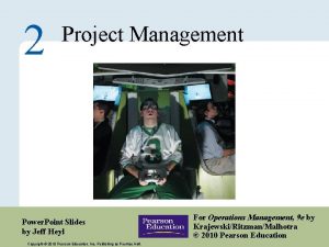 2 Project Management Power Point Slides by Jeff