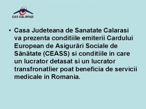 Cas calarasi