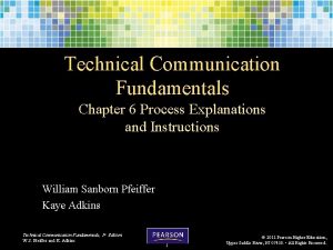 Technical communication fundamentals