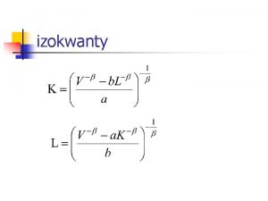 izokwanty n Produkcja na osob Produkcyjno kracowa podsumowanie