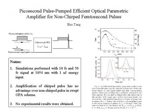 Picosecond Picosecond
