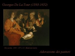 Georges De La Tour 1593 1652 Olio su