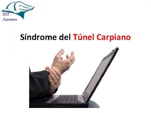 IPER Especfico por seccin Sndrome del Tnel Carpiano