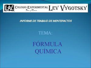 Formula semidesarrollada y desarrollada