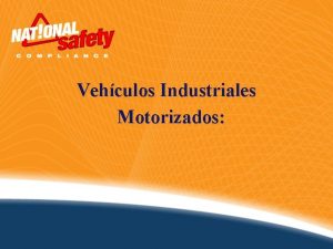 Vehiculos industriales motorizados