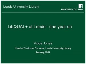 Leeds business school library
