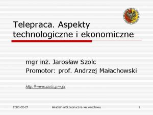 Praca jaros��aw