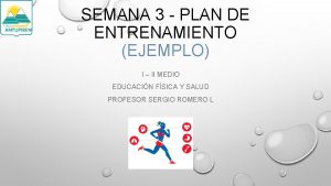 Ejemplo de plan de entrenamiento deportivo