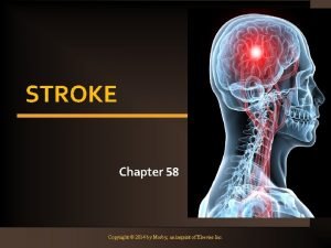 Nursing management of stroke
