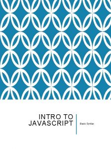 Javascript variable