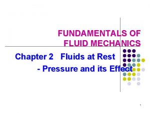Fluid mechanics chapter 2