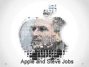 Steve jobs summary Steve jobs summary
