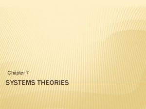Polysystem theory