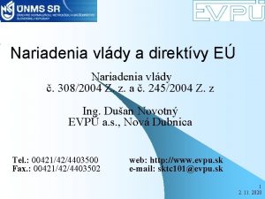 Nariadenia vldy a direktvy E Nariadenia vldy 3082004