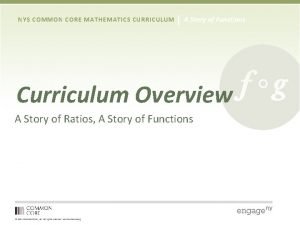 Nys common core mathematics curriculum Nys common core mathematics curriculum