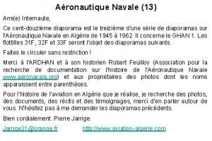 Aronautique Navale 13 Amie Internaute Ce centdouzime diaporama