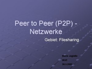 Peer p Peer p