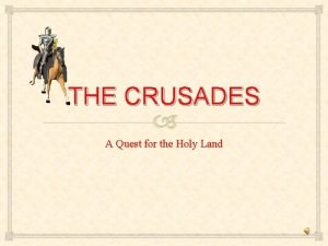 Crusades recruitment poster ideas