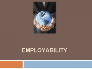 Chapter 4 employability and leadership