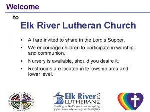 Elk river lutheran church