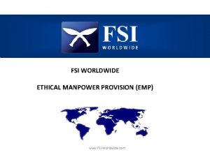 Fsi worldwide kenya ltd Fsi worldwide kenya ltd