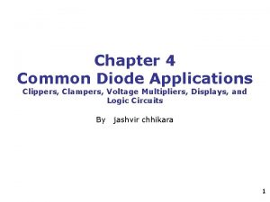 Diode clamper applications