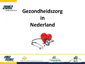Gezondheidszorg in Nederland Wat kunt u verwachten Zorgpiramide