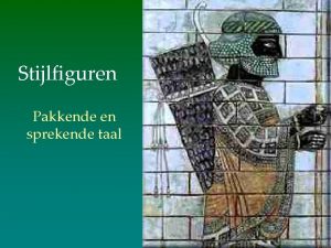 Stijlfiguren lijst