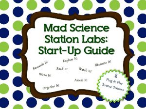 Madsciencelessons.com 2013