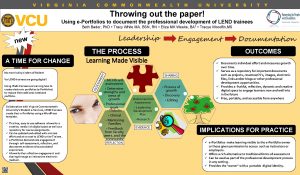 Throwing out the paper Using ePortfolios to document