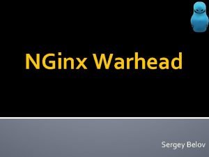 NGinx Warhead Sergey Belov whoami Pentester in Digital
