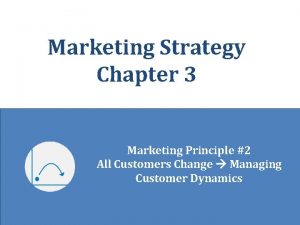 Marketing Strategy Chapter 3 Marketing Principle 2 All